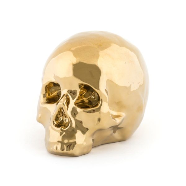 Seletti Memorabilia Gold My Skull