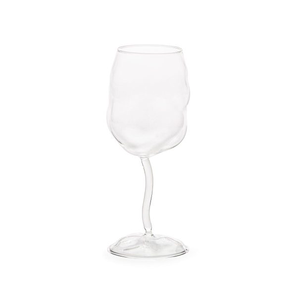Seletti Sonny Wine Glass Goblet - Hand-Blown Borosilicate Glass