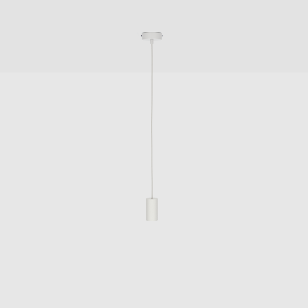 Tala Alumina Pendant Light in Chalk White - Modern Minimalist Design