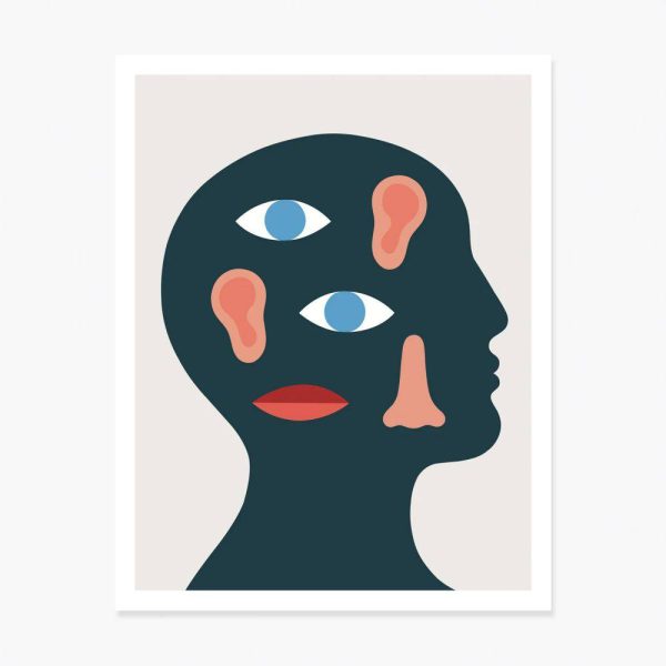 Slowdown Studio Interior Disorder Art Print by David Vanadia | 11x14" Framable Wall Art