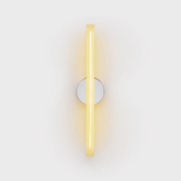 Tala Kilter Modern Wall Light White Medium - Architectural Bathroom Lighting