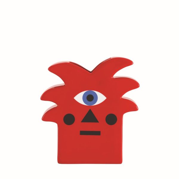 Qeeboo Vase Oggian Red Palm